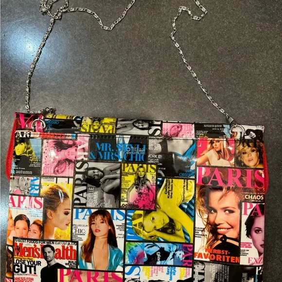 Vintage Olivia Milker Magazine handbag - Picture 2 of 6